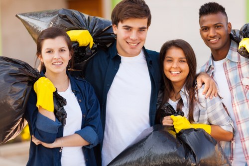 Hiring process for enclosed skip in Shepherds Bush