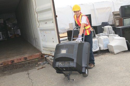 Residential and commercial waste disposal with skips